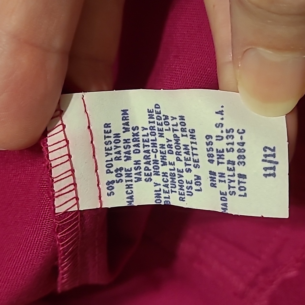 Vintage T.R. Bentley Petite 11/12 Pink Blazer NEW - Picture 11 of 14
